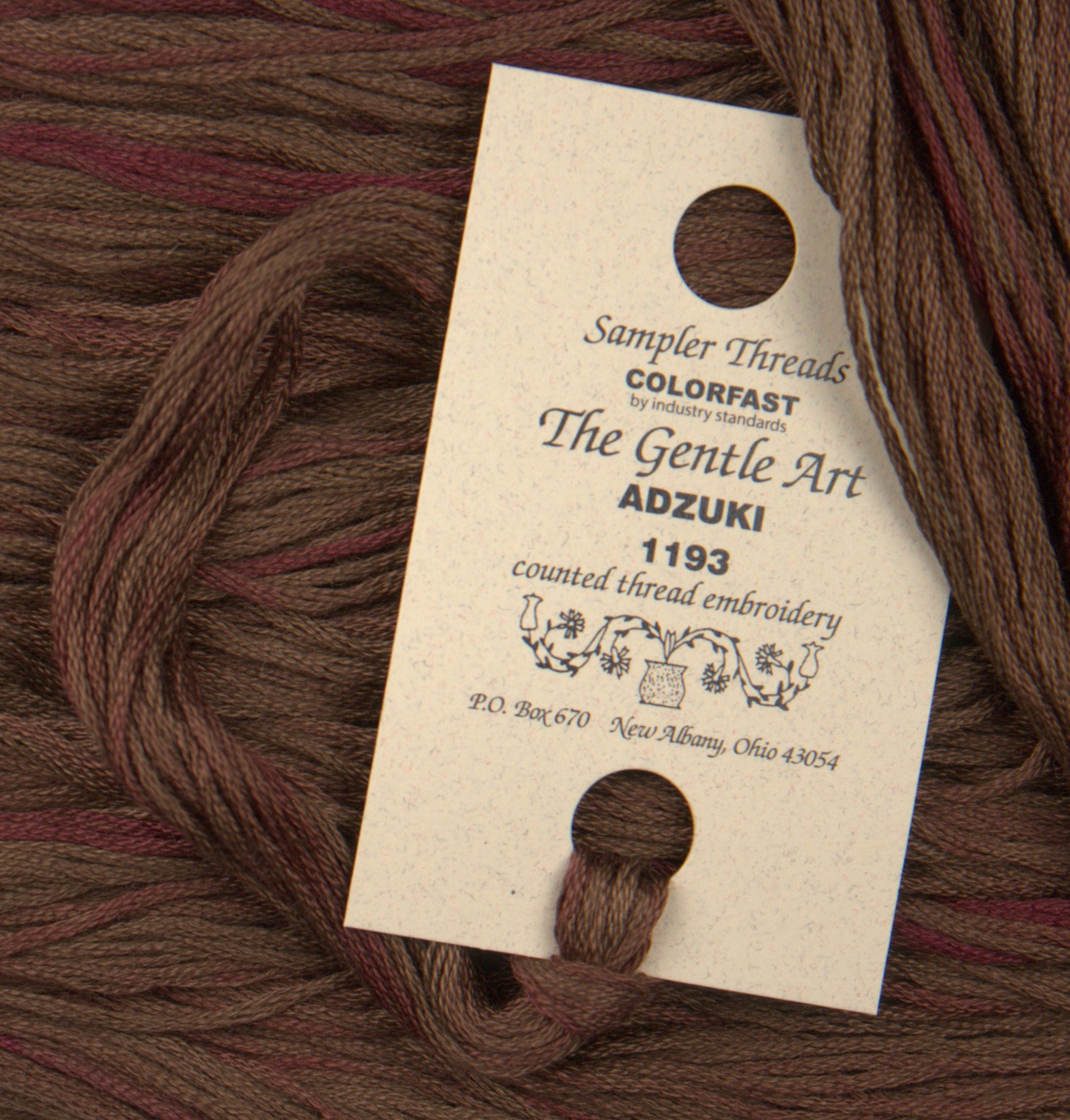 Sampler Threads - Adzuki Brown