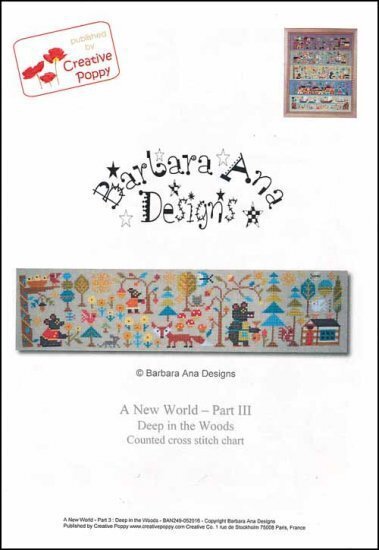 A New World Part III - Deep Woods - Cross Stitch Pattern