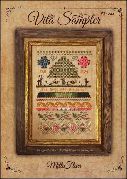 The Vita Sampler - Cross Stitch Pattern