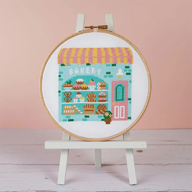 Piece of Cake - Cross Stitch Pattern, zoomed in. Select this picture to zoom back out.