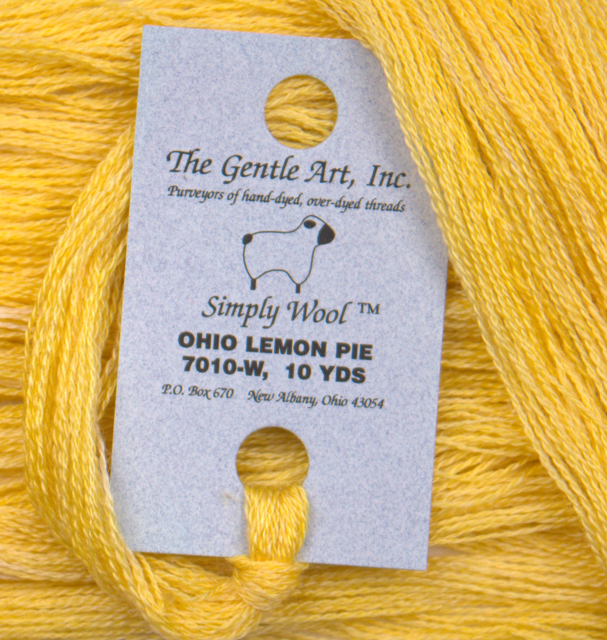 Simply Wool Thread - Ohio Lemon Pie