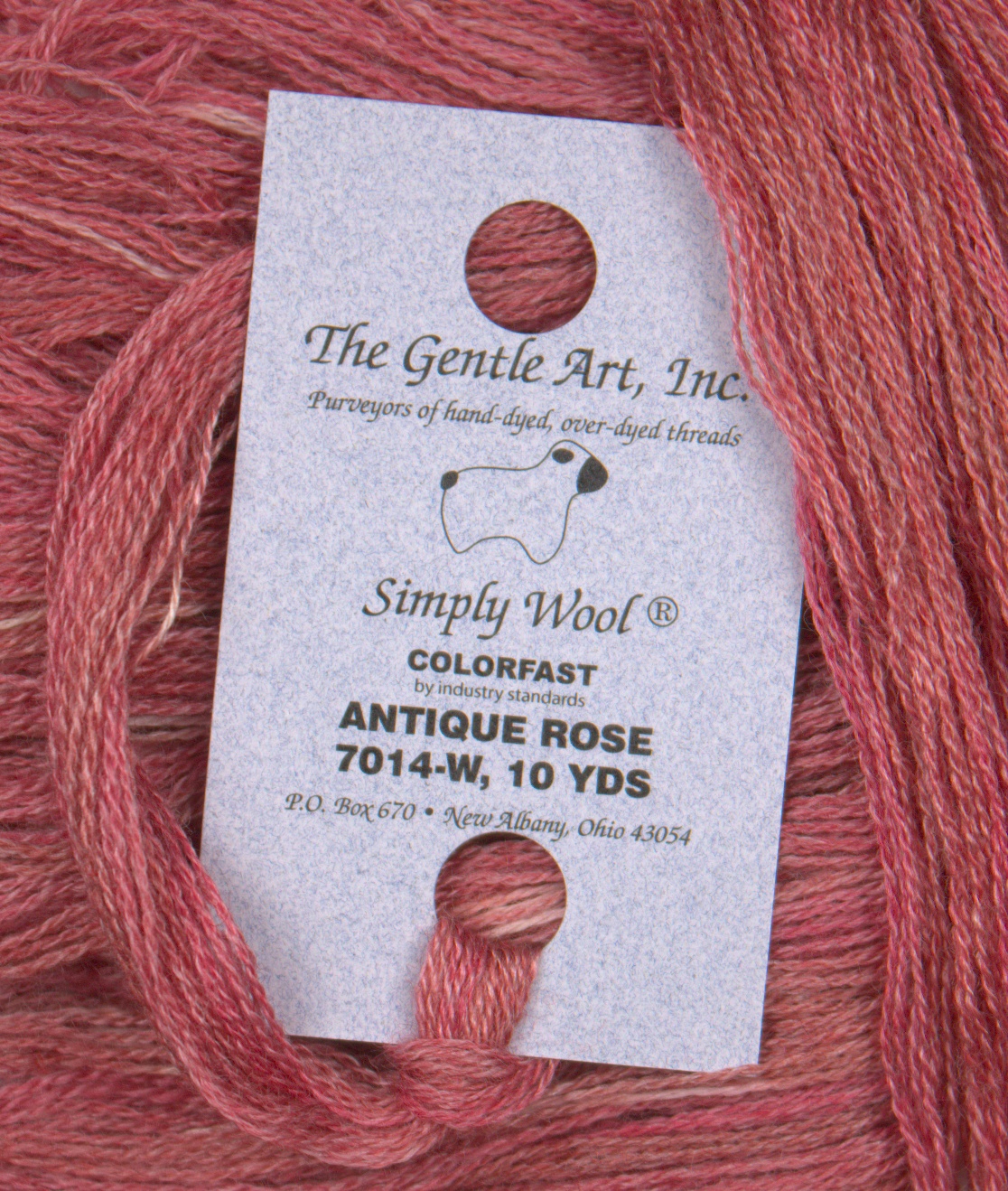 Simply Wool Thread - Antique Rose