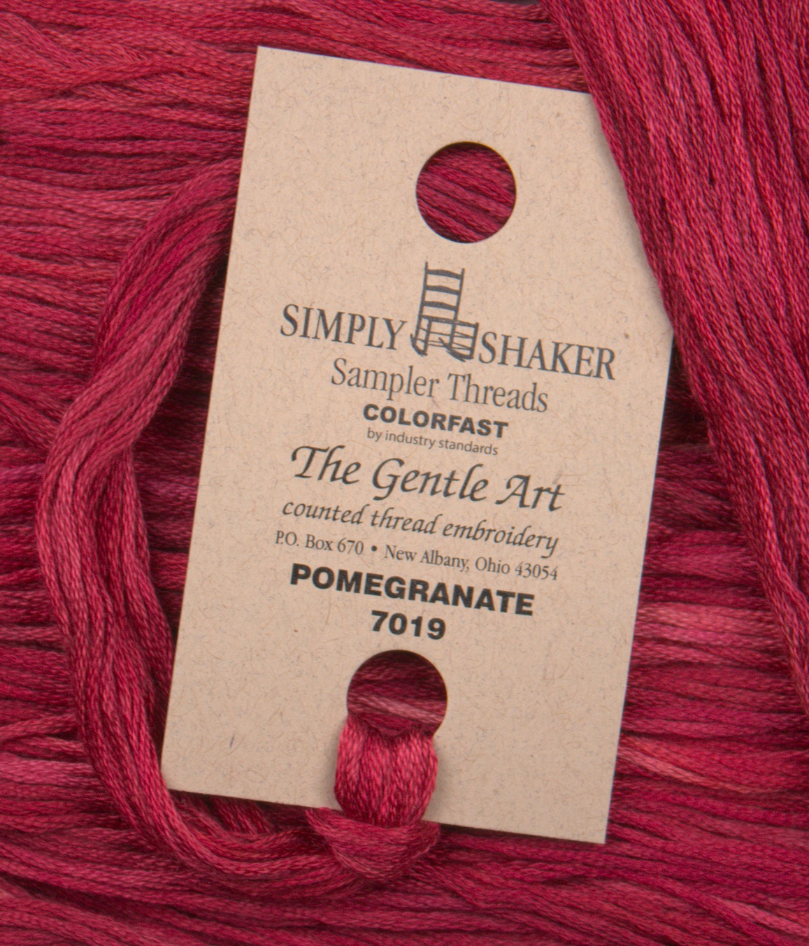 Sampler Threads - Pomegranate Pink