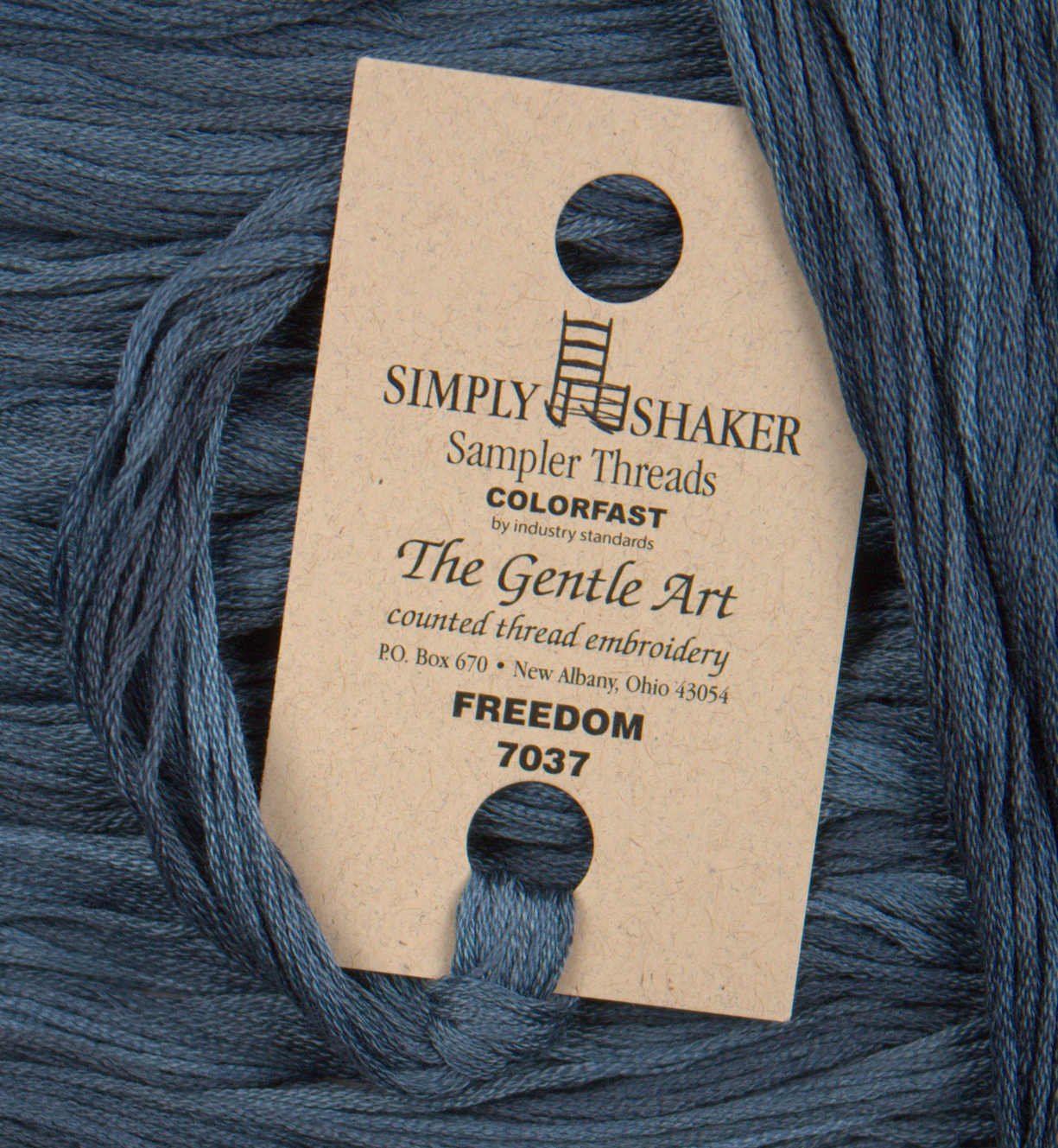 Sampler Threads - Freedom Blue