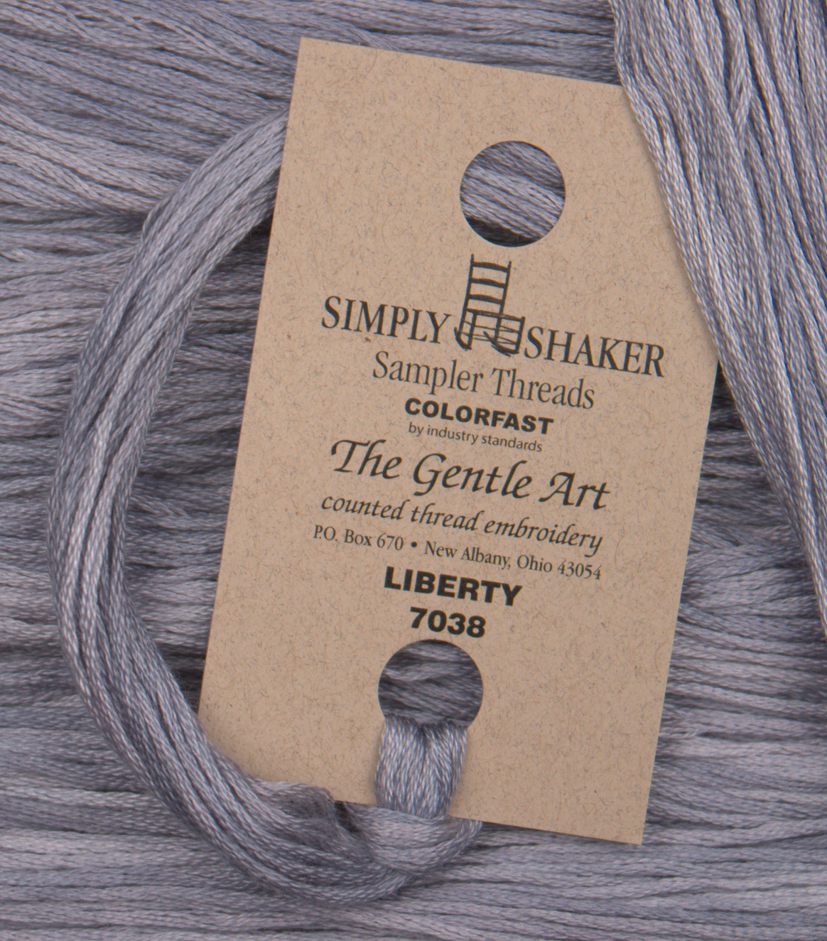 Sampler Threads - Liberty Gray