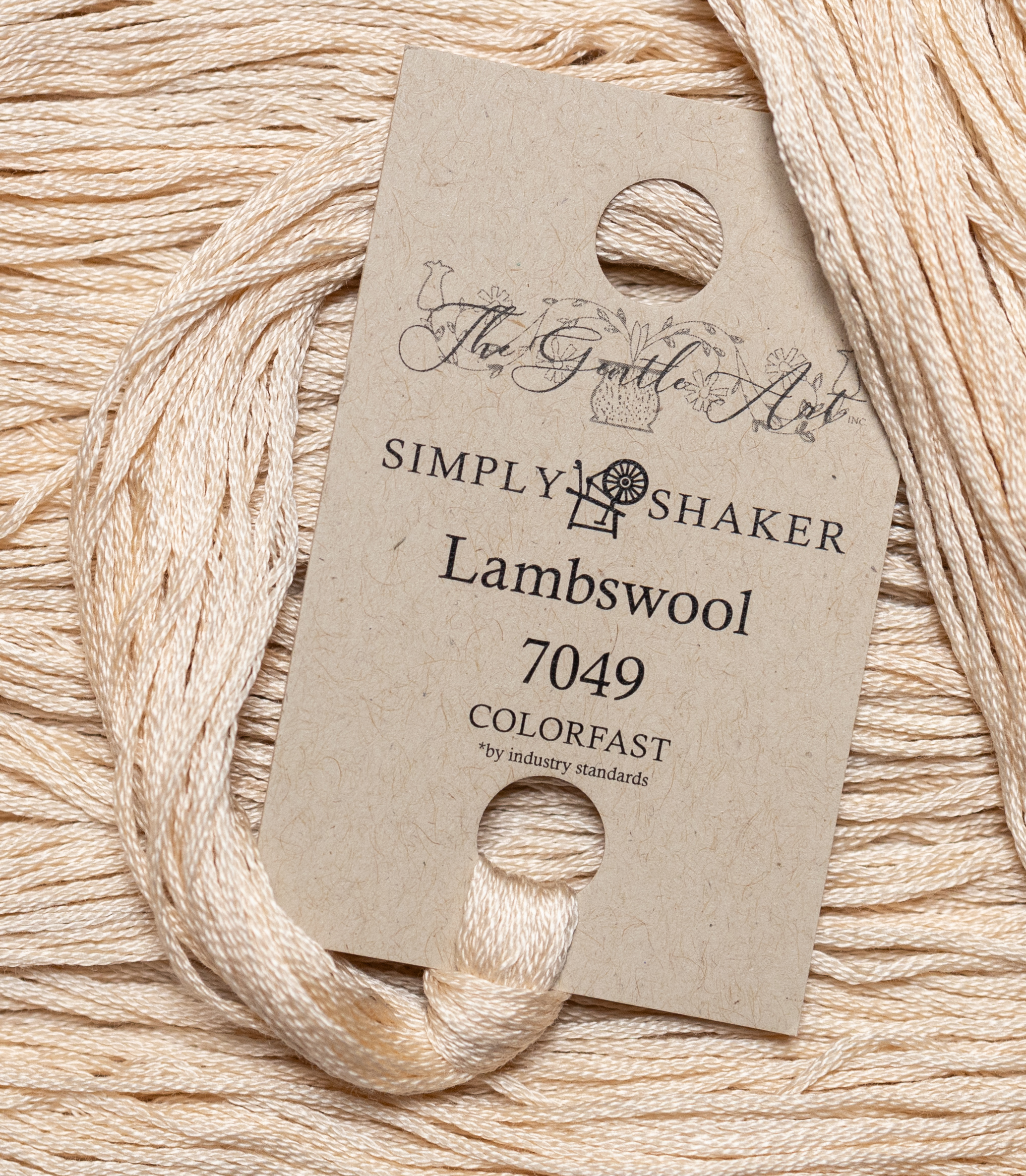 Sampler Threads - Lambswool Cream