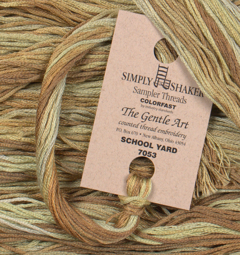 Sampler Threads - School Yard Brown