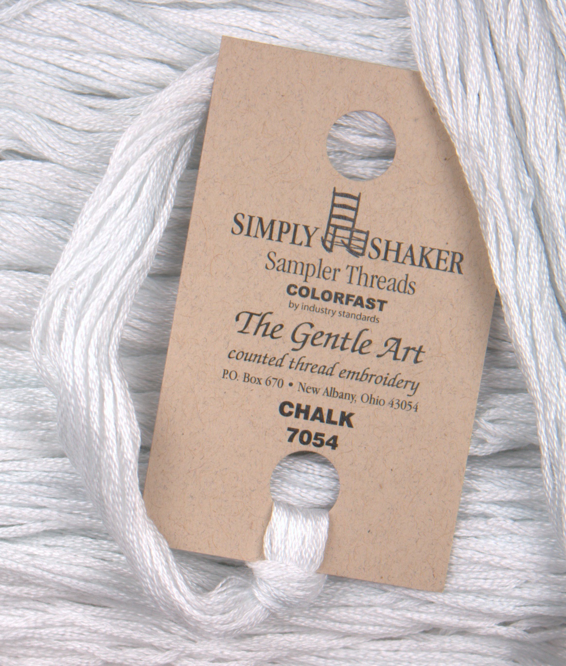 Sampler Threads - Chalk White