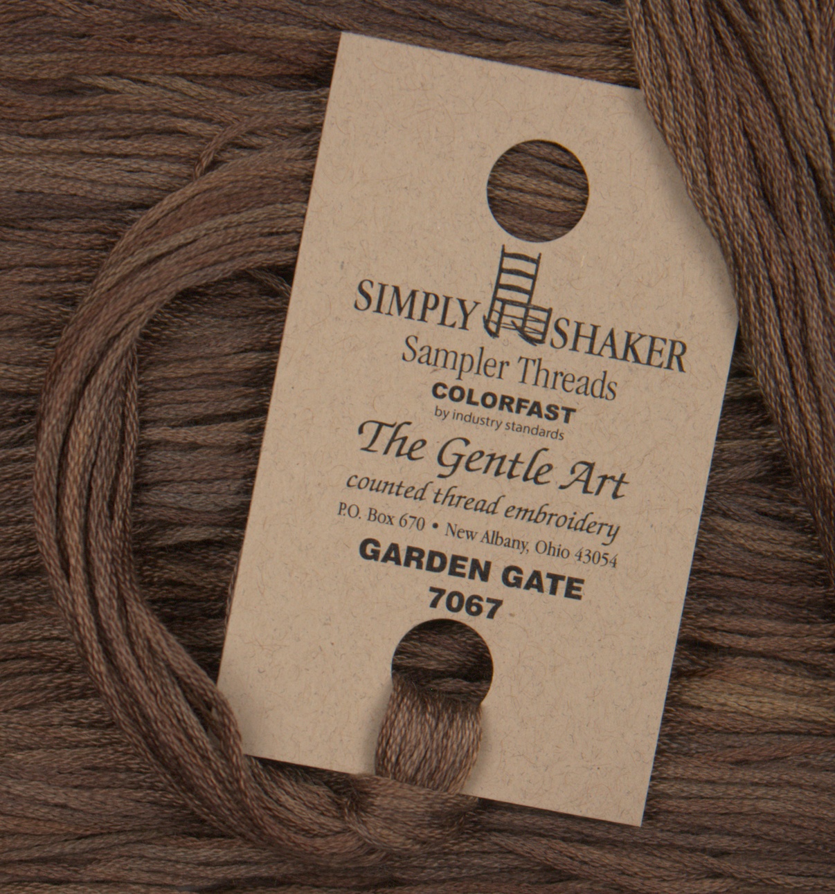 Sampler Threads - Garden Gate Brown