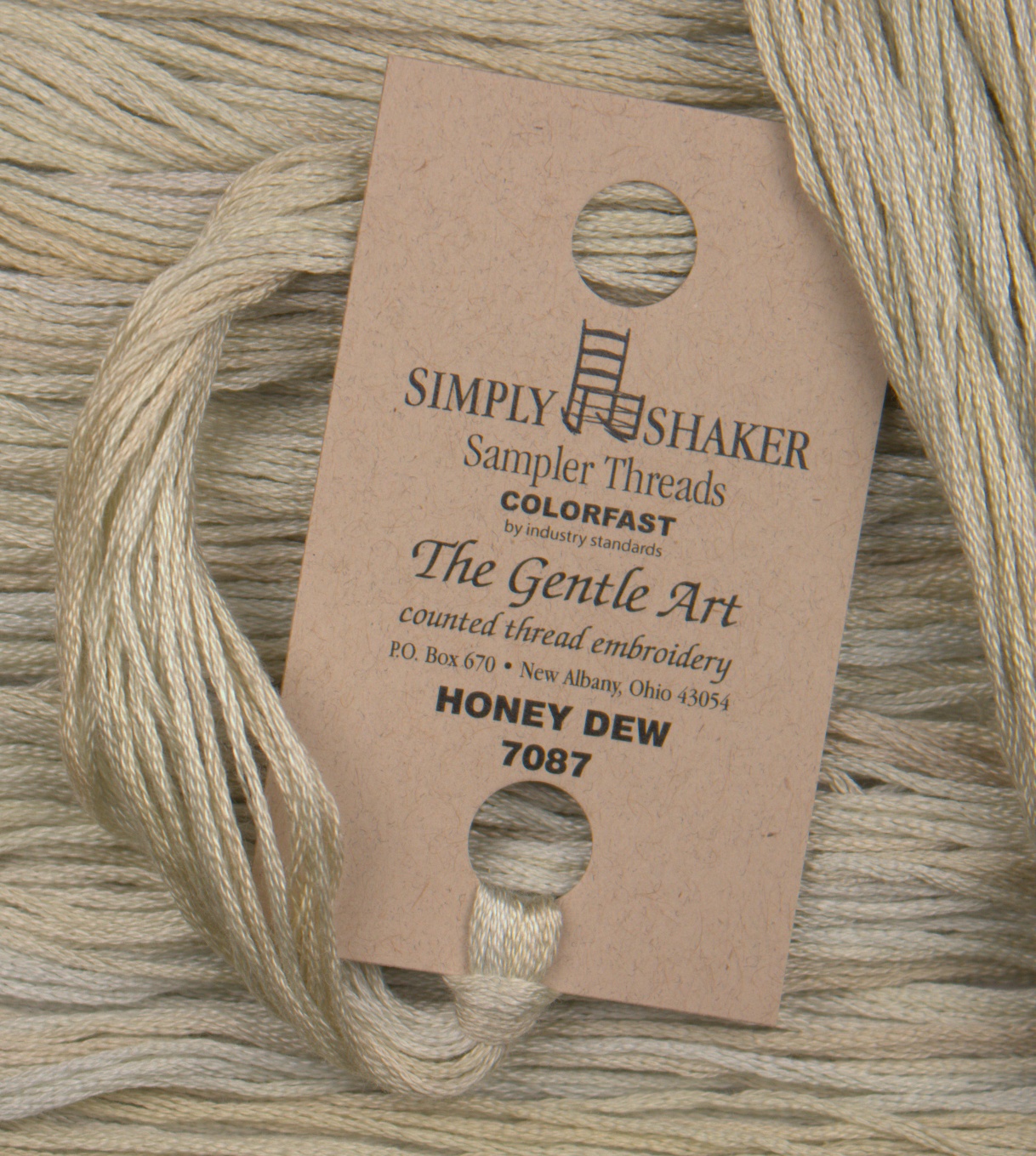 Sampler Threads - Honeydew Green