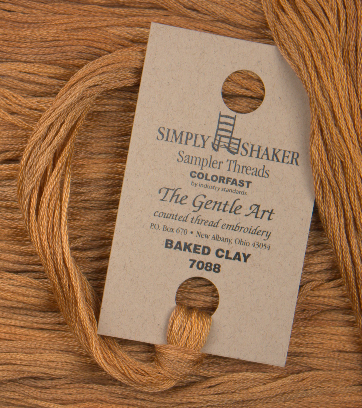 Sampler Threads - Baked Clay Orange