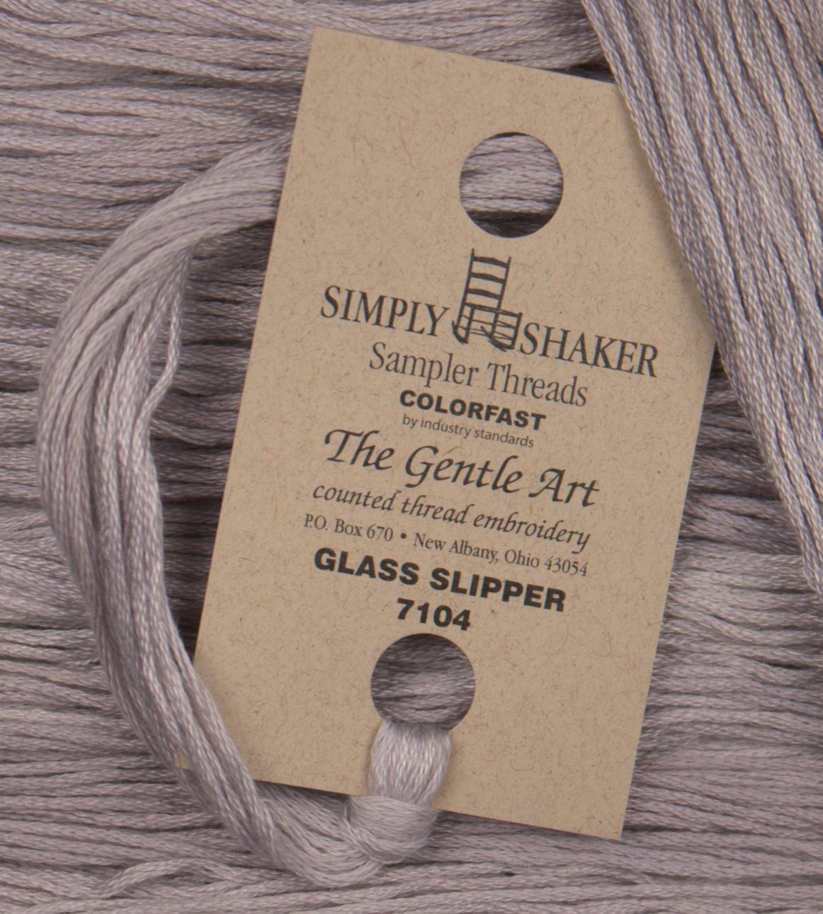 Sampler Threads - Glass Slipper Gray
