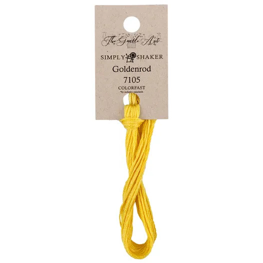 Sampler Threads - Goldenrod Yellow
