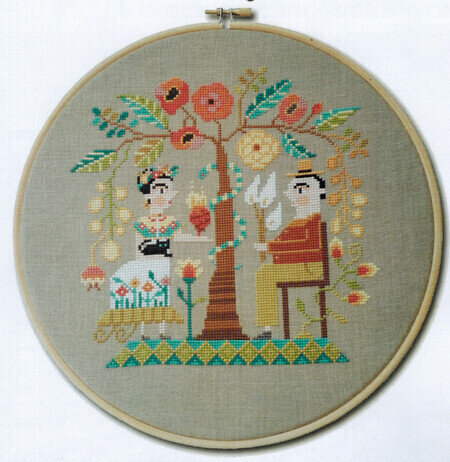 Frida & Diego - Cross Stitch Pattern