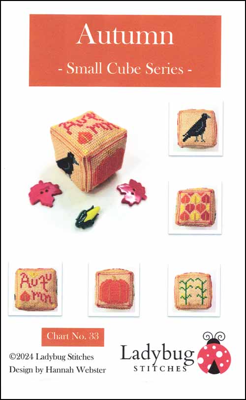 Autumn - Small Cube Series - Cross Stitch Pattern