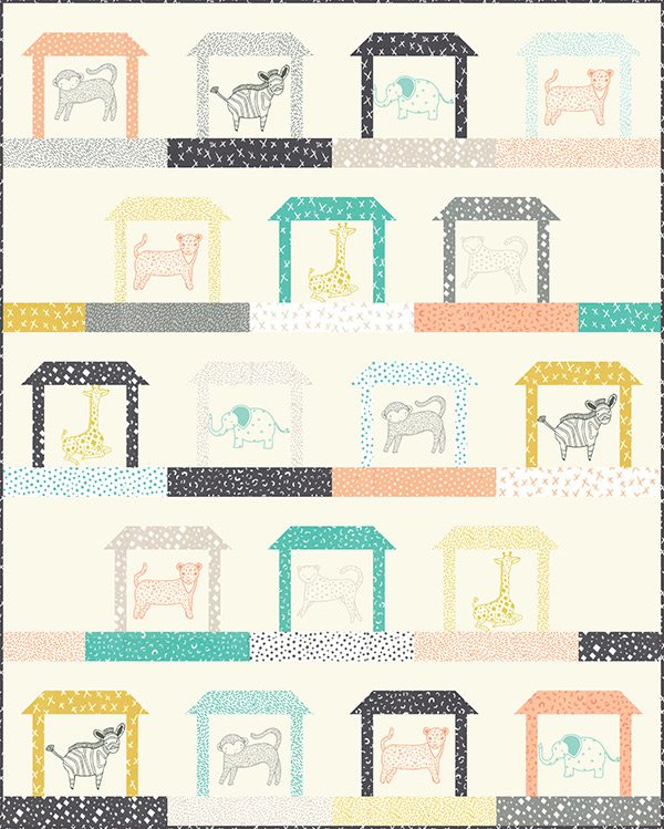 Tiny Habitats Quilt - Quilt Pattern