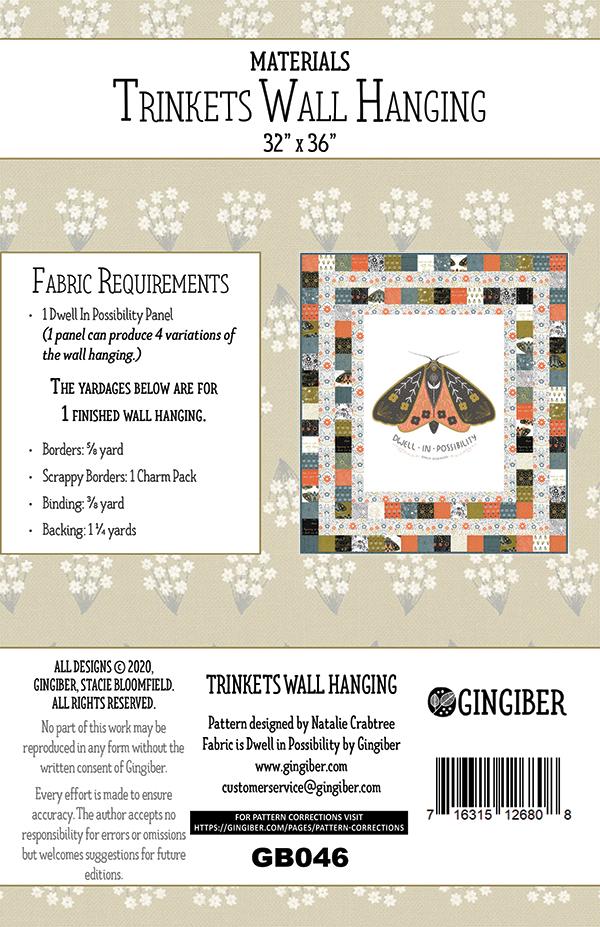 Trinkets Wall Hanging - Quilt Pattern