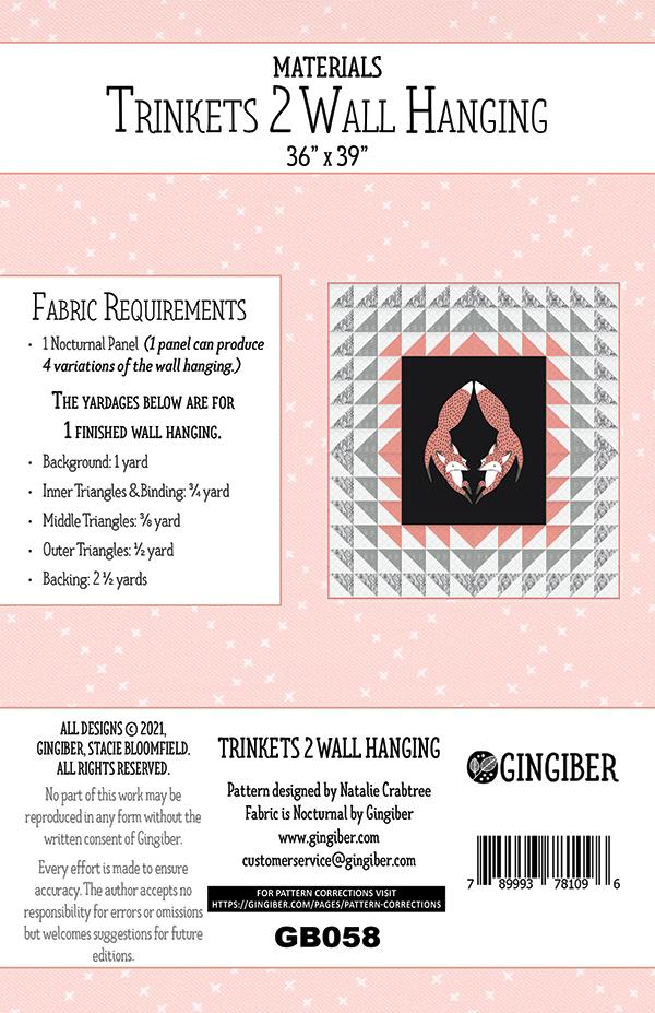 Trinkets 2 - Quilt Pattern