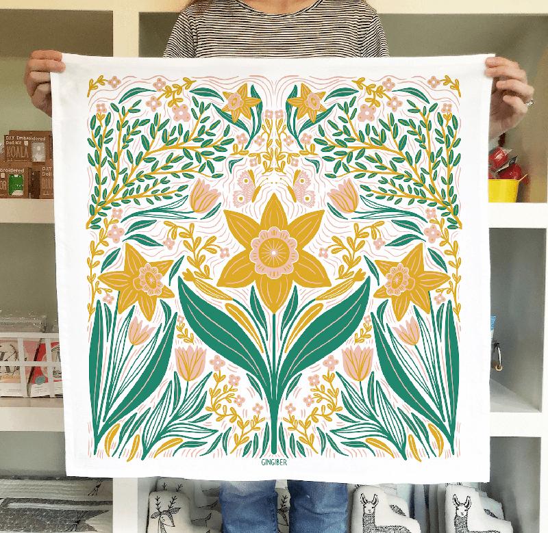 Daffodil Tea Towel 