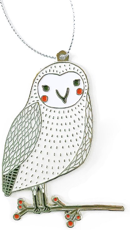 Merriment Ornament Owl, zoomed in. Select this picture to zoom back out.