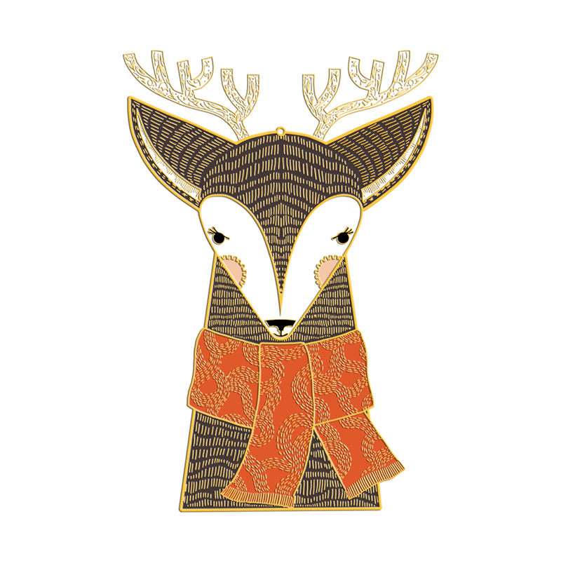 Ornament Christmas Deer