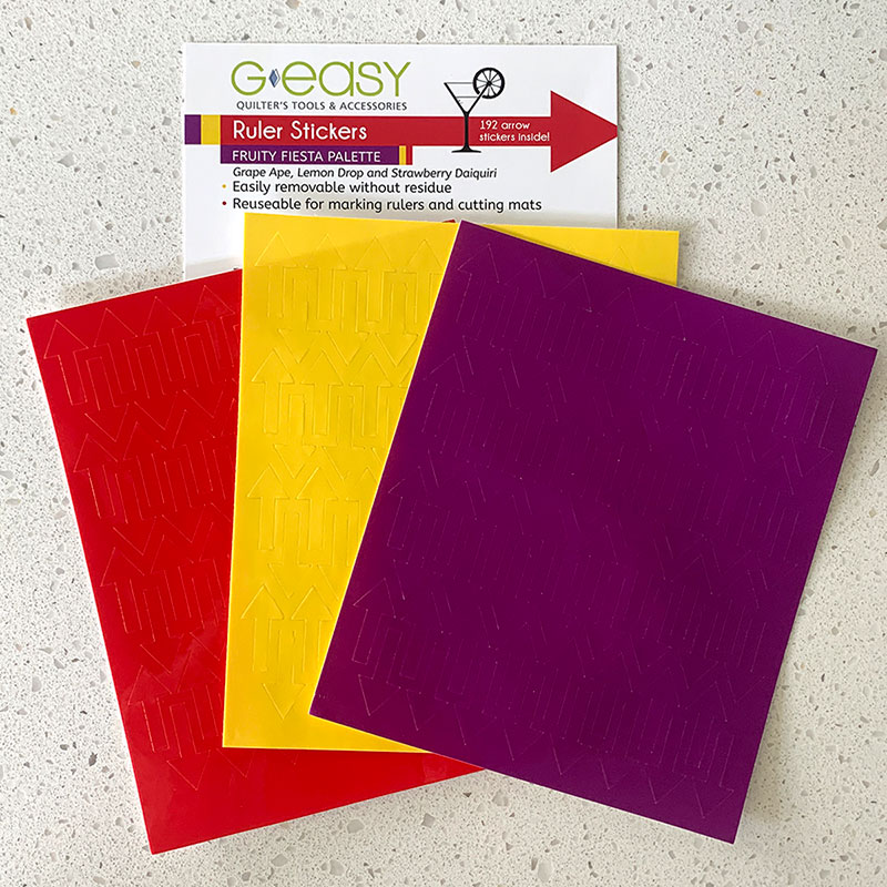 GEasy Ruler Stickers Arrows - Fruity Fiesta Palette