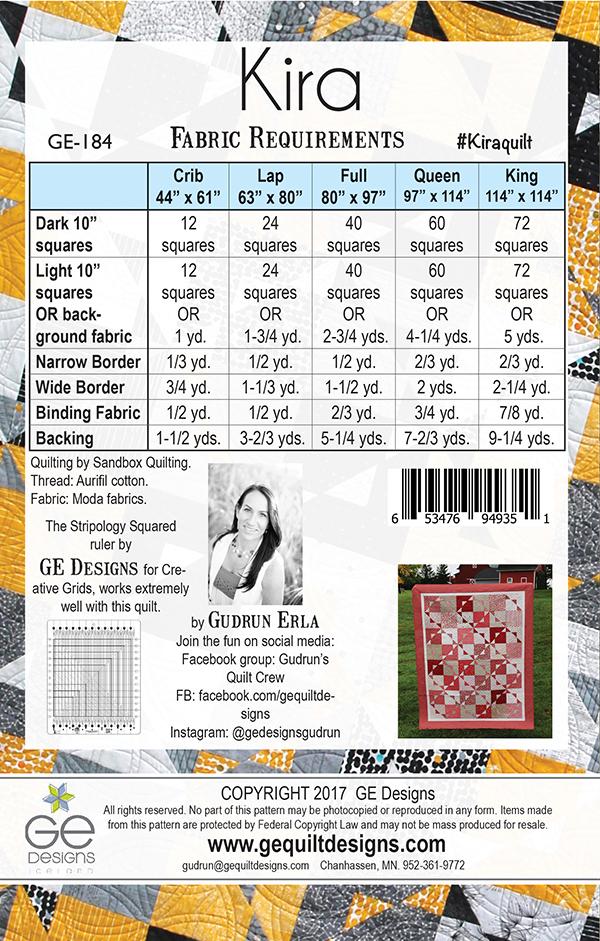 Kira - Quilt Pattern