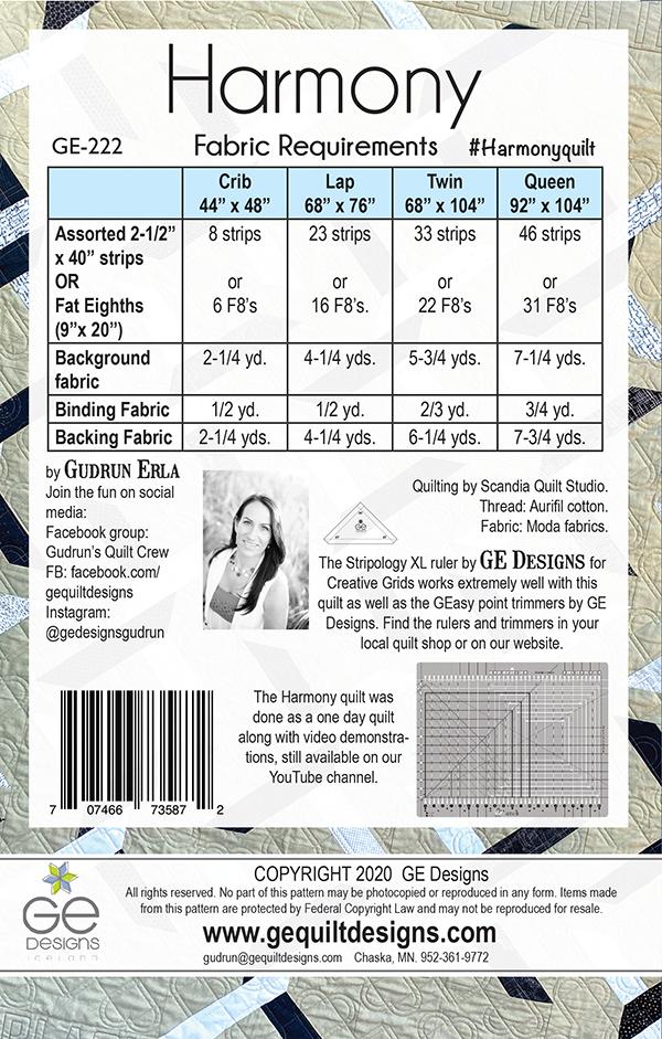Harmony - Quilt Pattern