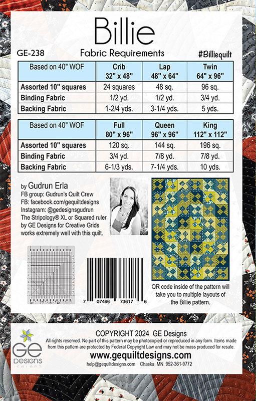 Billie - Quilt Pattern