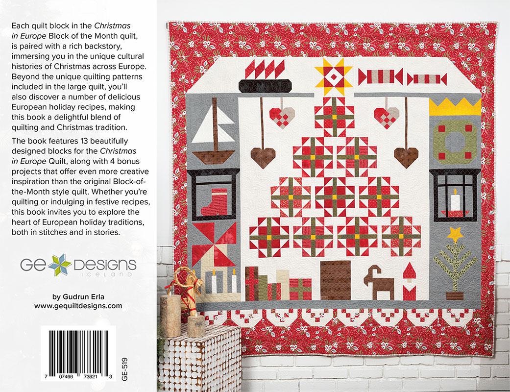 Christmas in Europe - Quilt Book