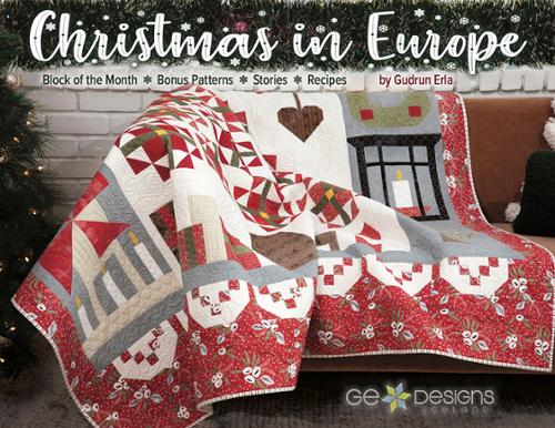 Christmas in Europe - Quilt Book
