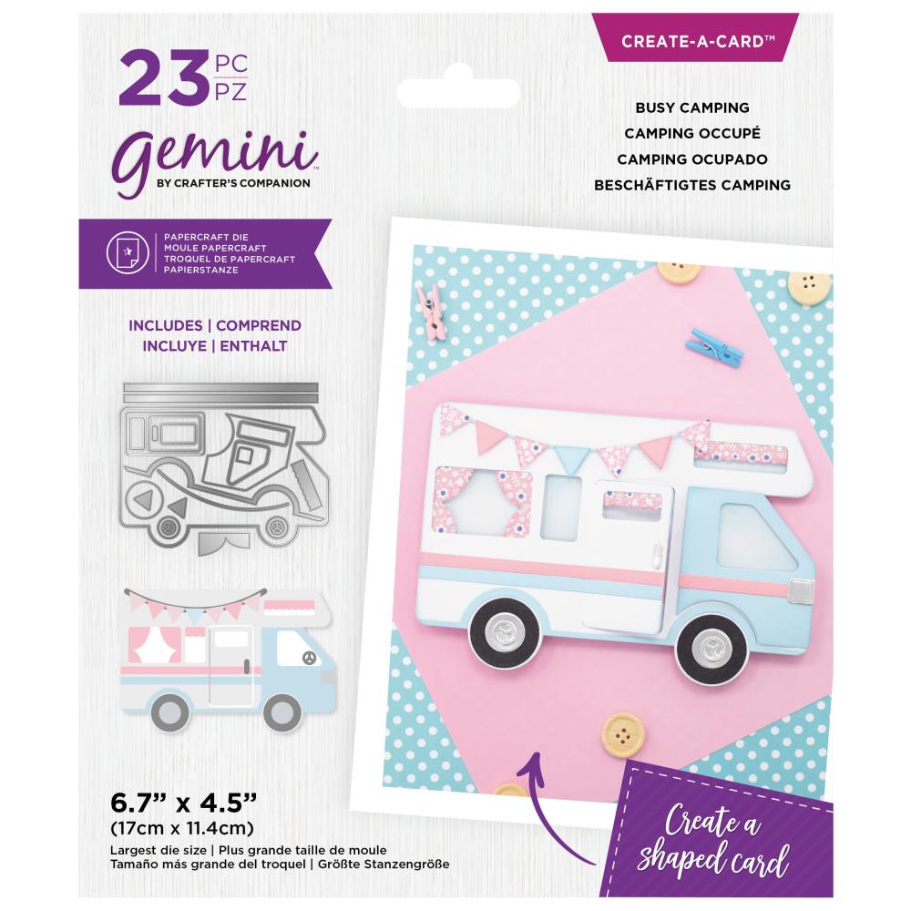 Busy Camping - Craft Die
