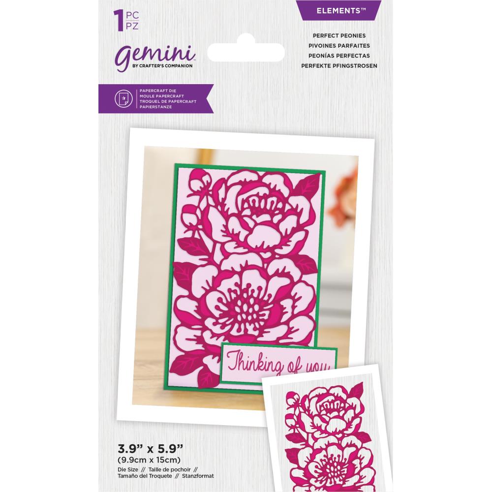 Perfect Peonies - Elements Craft Die
