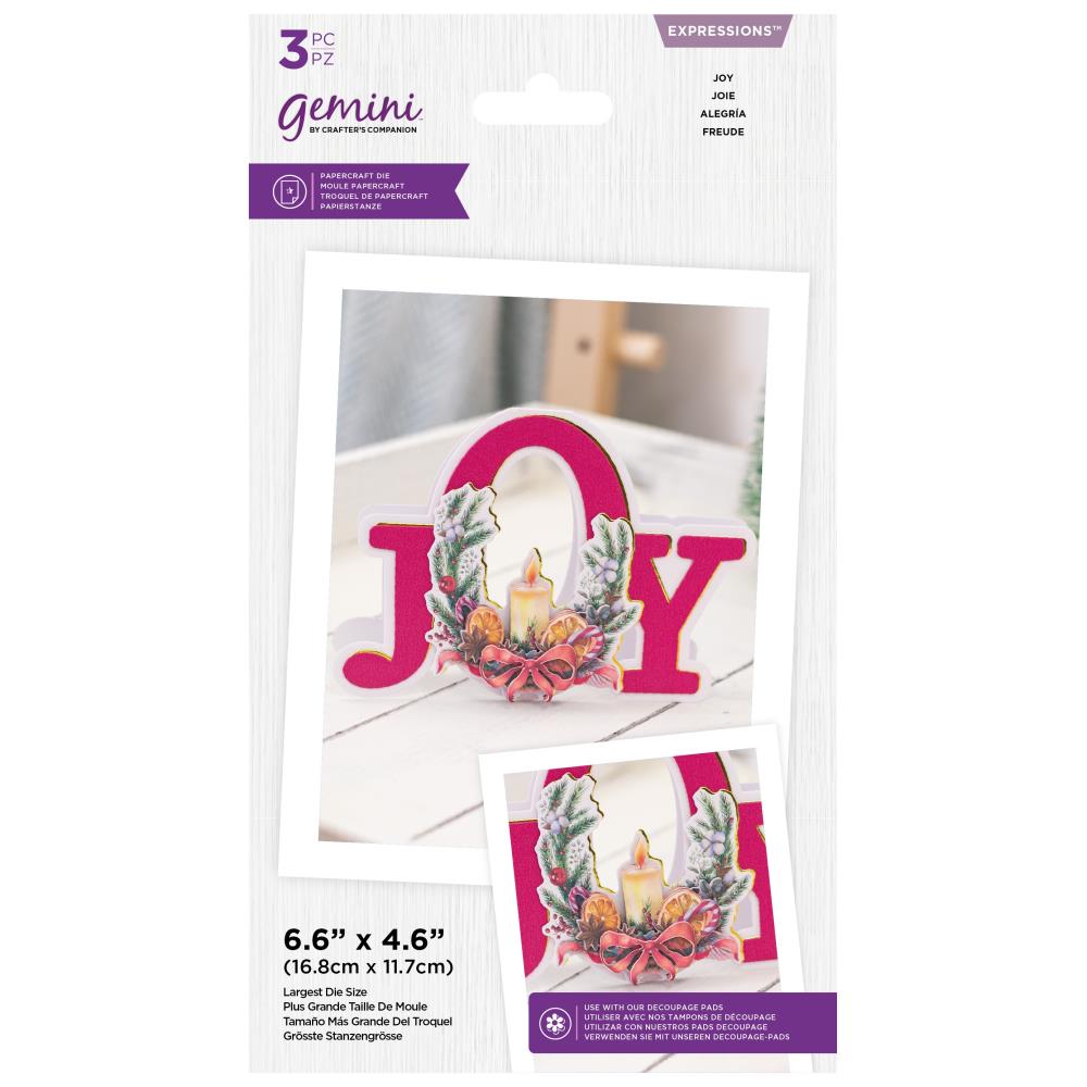 Shaper Word - Joy - Craft Die