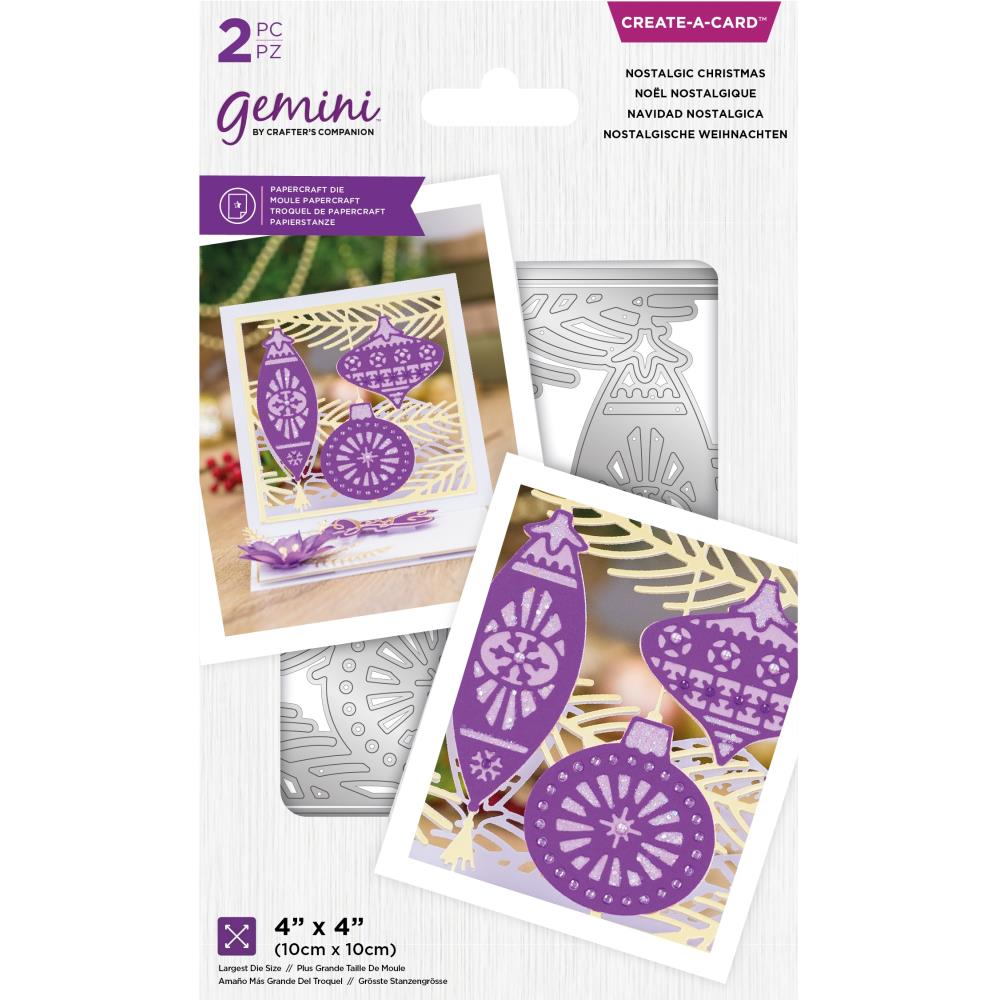 Nostalgic Christmas Ornaments - Craft Die
