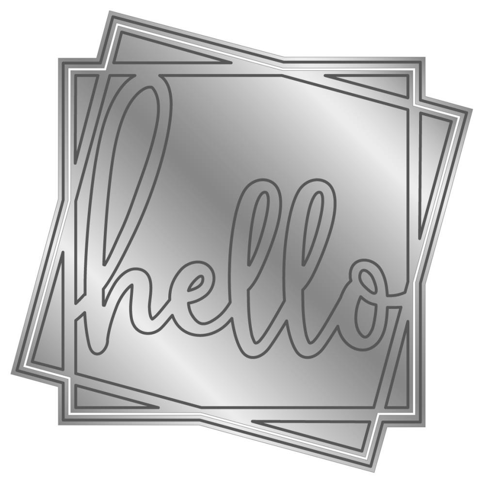 Hello - Miss You - Stamp and Die Set