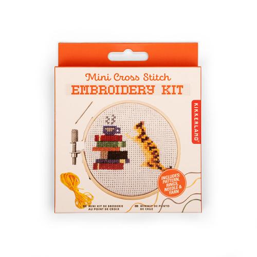 Mini Cat - Cross Stitch Kit