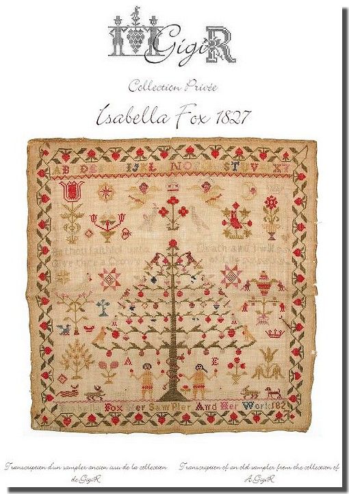 Isabella Fox 1827 - Cross Stitch Pattern