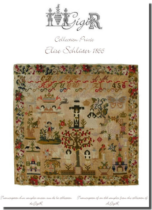 Elise Schluter 1866 - Cross Stitch Pattern