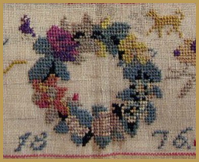 Mademoiselle Viola Martini 1876 - Cross Stitch Pattern