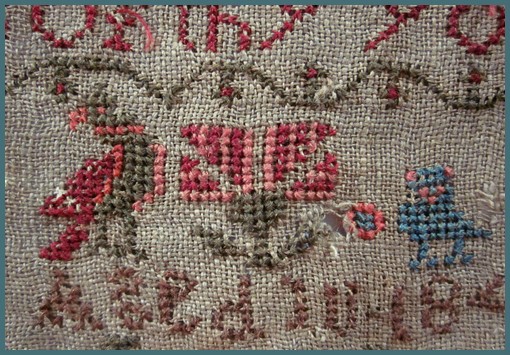 Mary Hunter 1844 - Cross Stitch Pattern