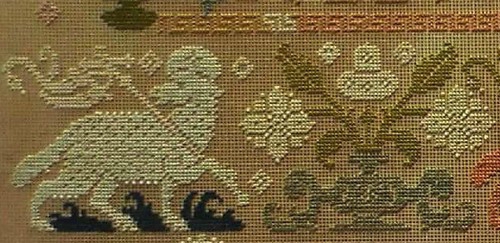The Betrothed - W&E September 1889 - Cross Stitch Pattern