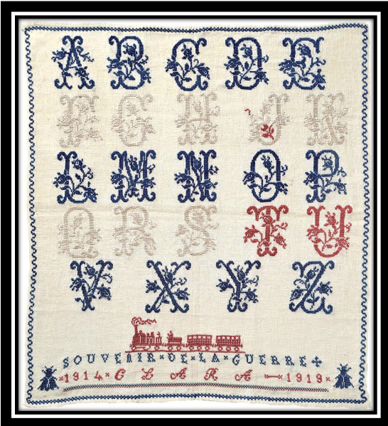 In Memoriam - WW 1914-1919 - Cross Stitch