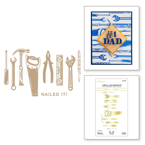 Nailed It! - Glimmer Hot Foil Plate 