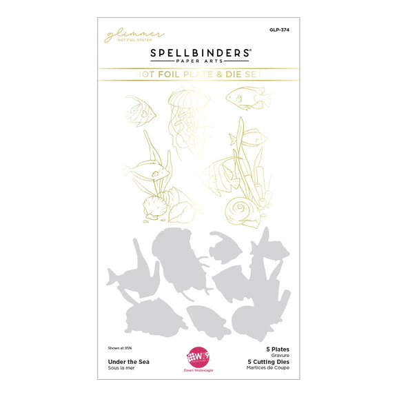 Under the Sea - Glimmer Hot Foil Plate and Die