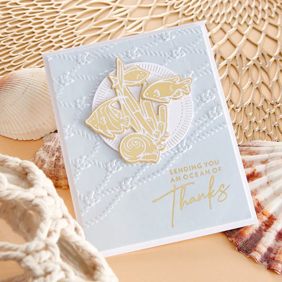Under the Sea - Glimmer Hot Foil Plate and Die