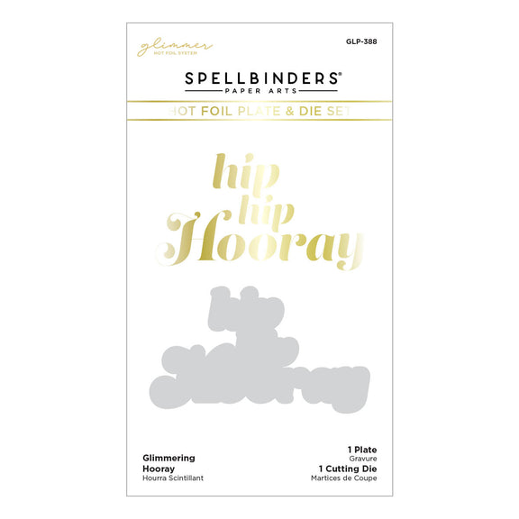 Glimmering Hooray - Hot Foil Plate & Die Set