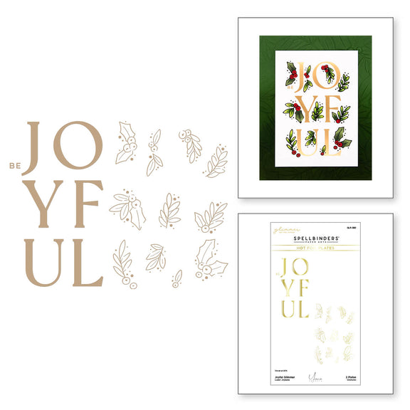 Joyful Glimmer - Hot Foil Plate 