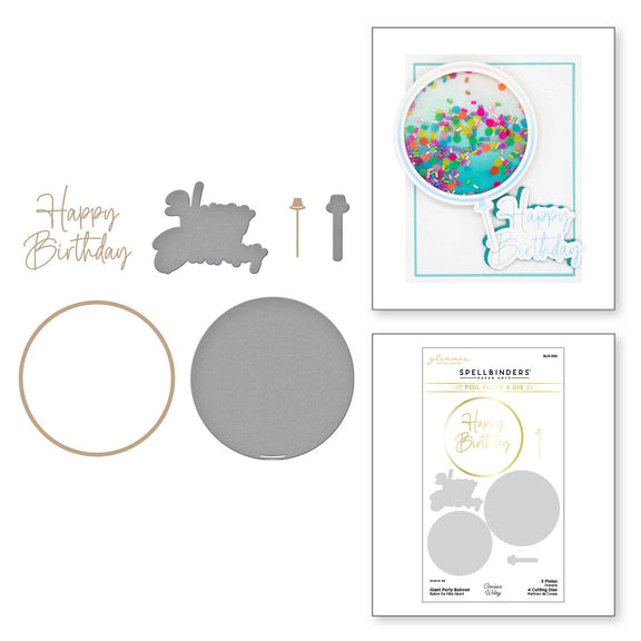 Giant Party Balloon - Hot Foil Plate & Die Set 