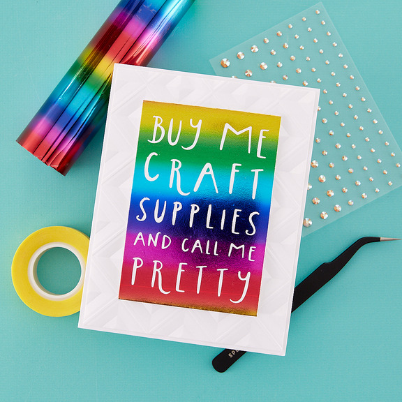 Buy Me Craft Supplies - Glimmer Hot Foil Plate